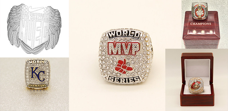 Bague mixte en Alliage argent plaque plaque or - Ref 3086382 Image 10