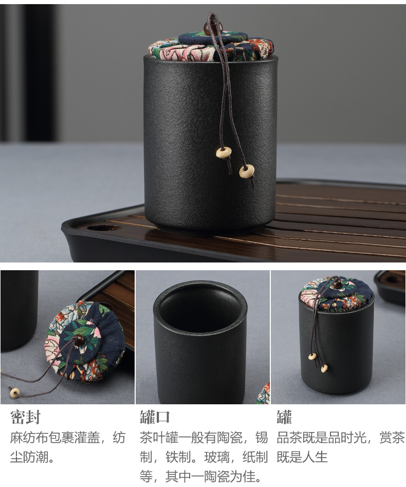 Travel portable tea sets the teapot teacup mini ceramic household contracted tea tray was portable is suing