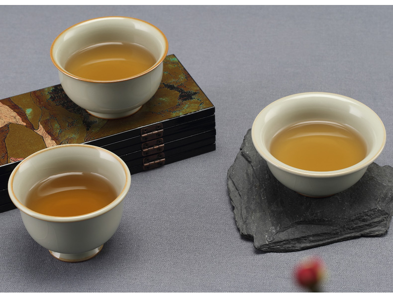 Jingdezhen ceramic cups manually measured your up sample tea cup slicing can raise the master cup from the single CPU