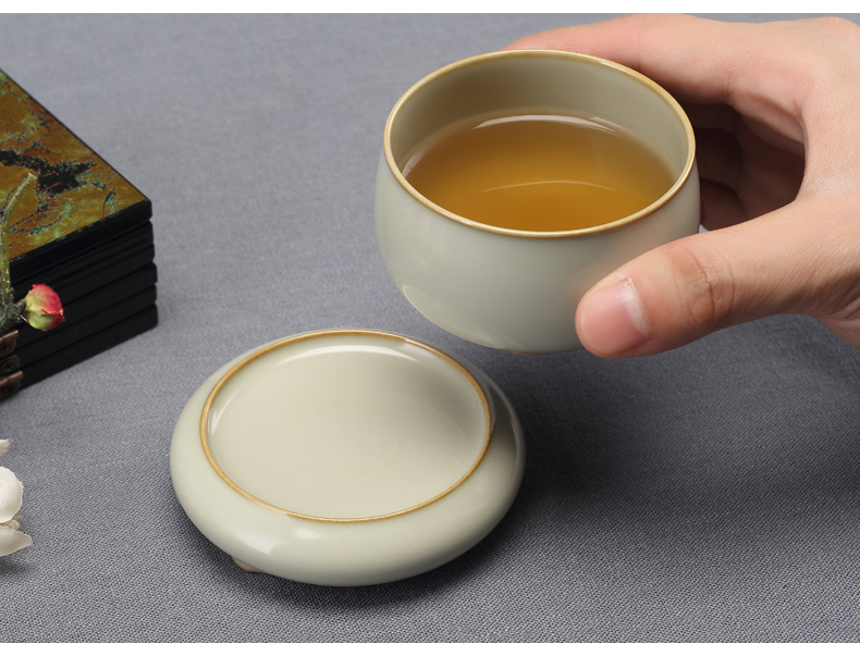 Limit your up saucer restoring ancient ways is the good place of jingdezhen ceramic cups manually pad zero tea accessories with a lid