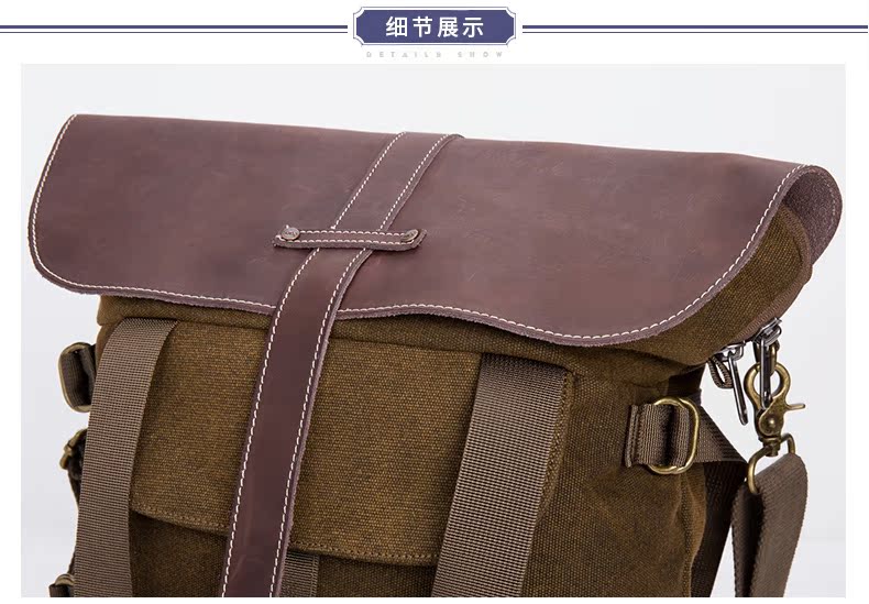 Con rồng và sư tử Dell vai túi Messenger túi vai túi mùa xuân giải trí ngoài trời truy cập của nam giới túi 315364902 túi đeo chéo mlb