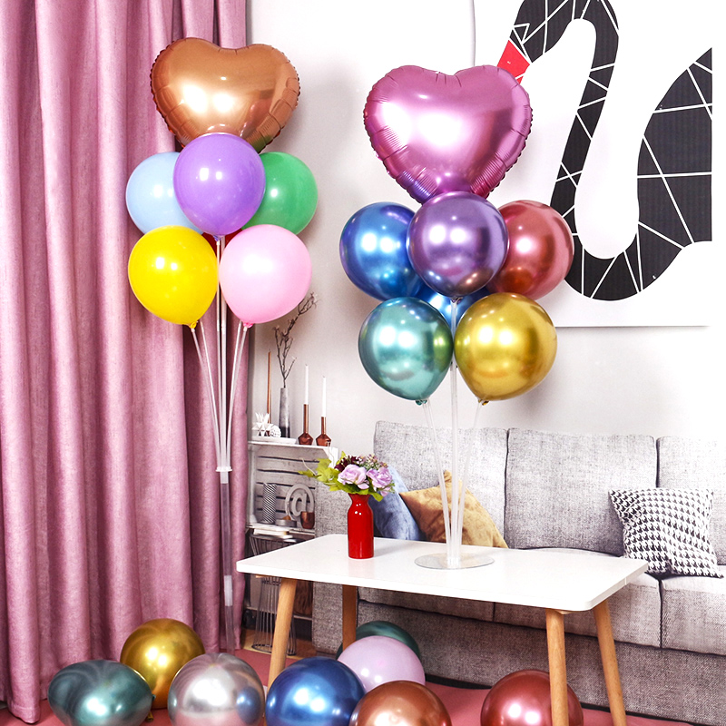 Kindergarten New Year Bar Activity Decoration Table Floating Balloon Package Birthday Party Party Road Elution Scene Layout