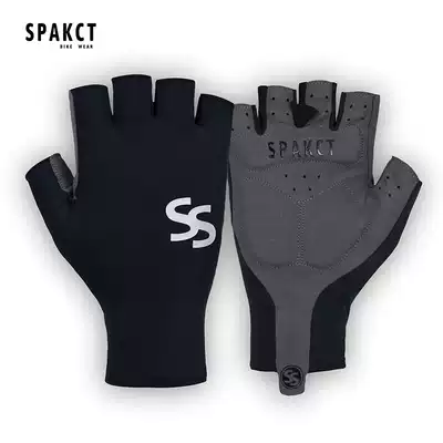 Spakct spopper summer road mountain bike equipment riding gloves half finger bicycle gloves short finger men and women