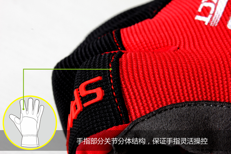 Gants pour vélo mixte SPAKCT - Ref 2243434 Image 17