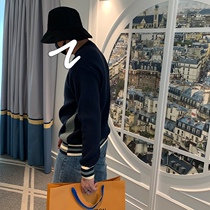 Brother Winter Mens Rouge - needle thick sweater 22 Korean designers coloured knitting knife