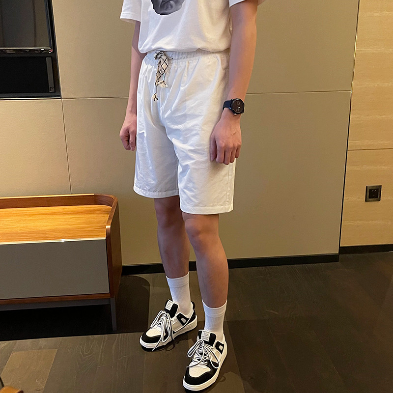 Five-pants men loose fashion summer Korean popular beach pants pure cold and comfortable casual shorts boy tide