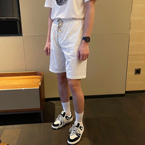 Five-pants men loose fashion summer Korean popular beach pants pure cold and comfortable casual shorts boy tide