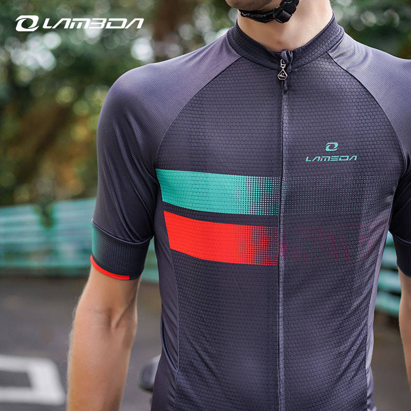 Lamparda riding suit men's summer short sleeve biking bike climbing car clothes shorts road car riding gear