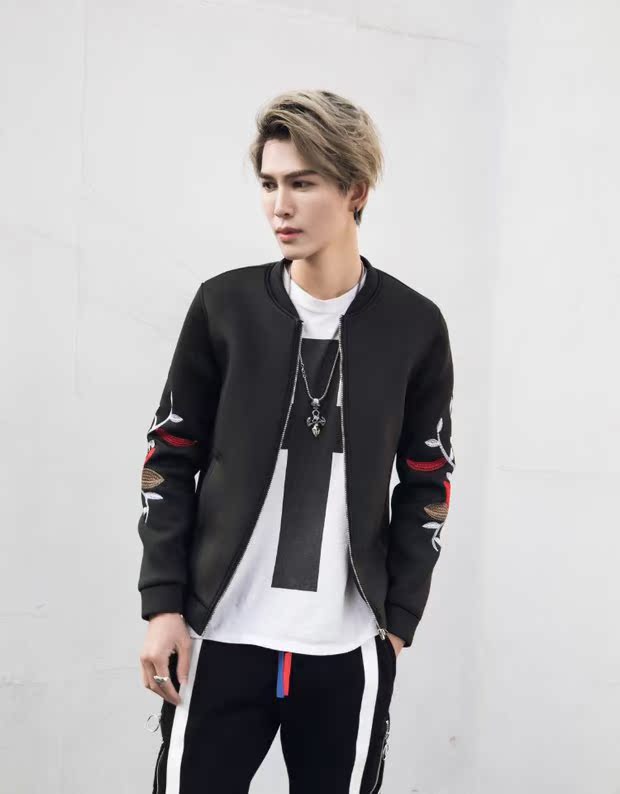 Xuân mới nam không gian cotton xu hướng thời trang áo khoác nam thanh niên đẹp trai đồng phục bóng chày áo khoác mỏng - Đồng phục bóng chày áo khoác bóng chày unisex