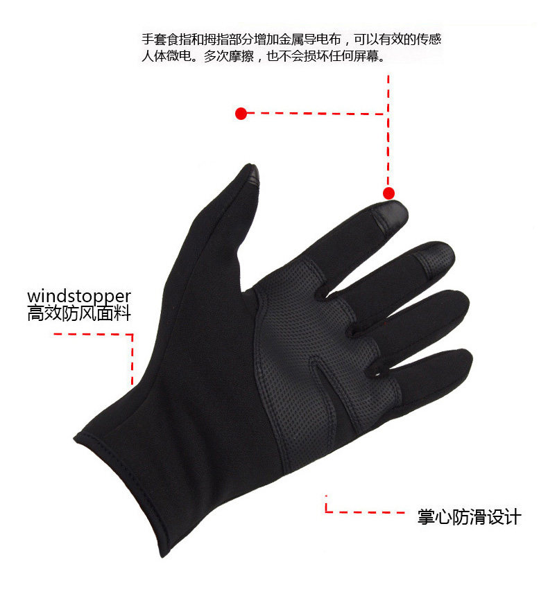 Gants de cyclisme mixte LOYALSE - Ref 2240410 Image 14