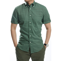 Shirt originator Oxford Spinning Focus Shirt 40 Years American GITMAN BROS Short Sleeve Shirt Agent Spot