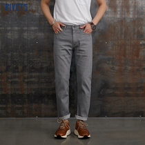  JAPAN BLUE NISSAN rare gray cow white cow casual pants China general generation spot J6121J01