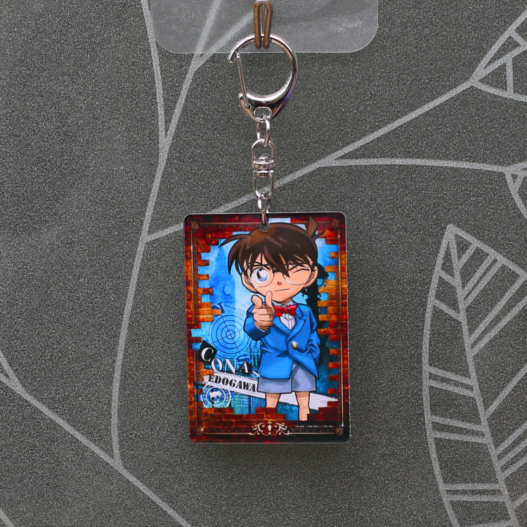 Buy 2 Get 1 Free Special Detective Conan Phantom Thief Kidd Double Sided Acrylic Keychain Anime Pendant