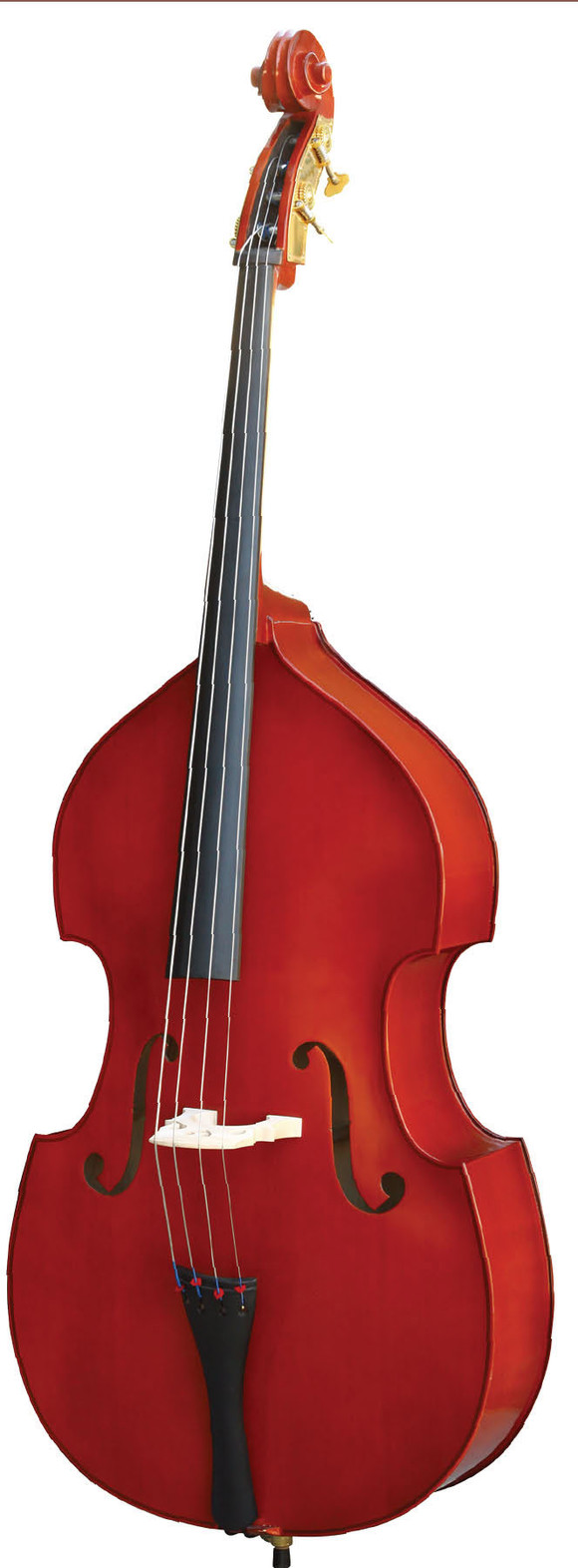 Mei Ling practices bass cello bass
