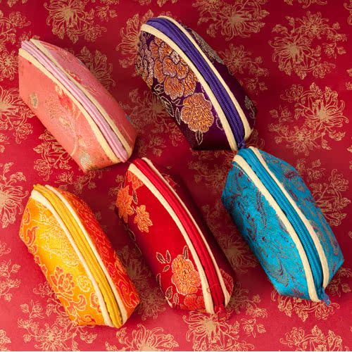 Xuanwu card with fine embroidery MetaBao shaped guzheng nail bag nail bag nail box matching