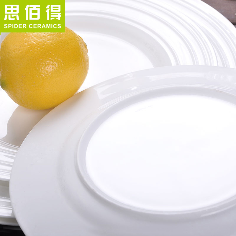 Think hk to ipads China 9/11 inch flat pasta dish plate beefsteak dish plate disc food dish