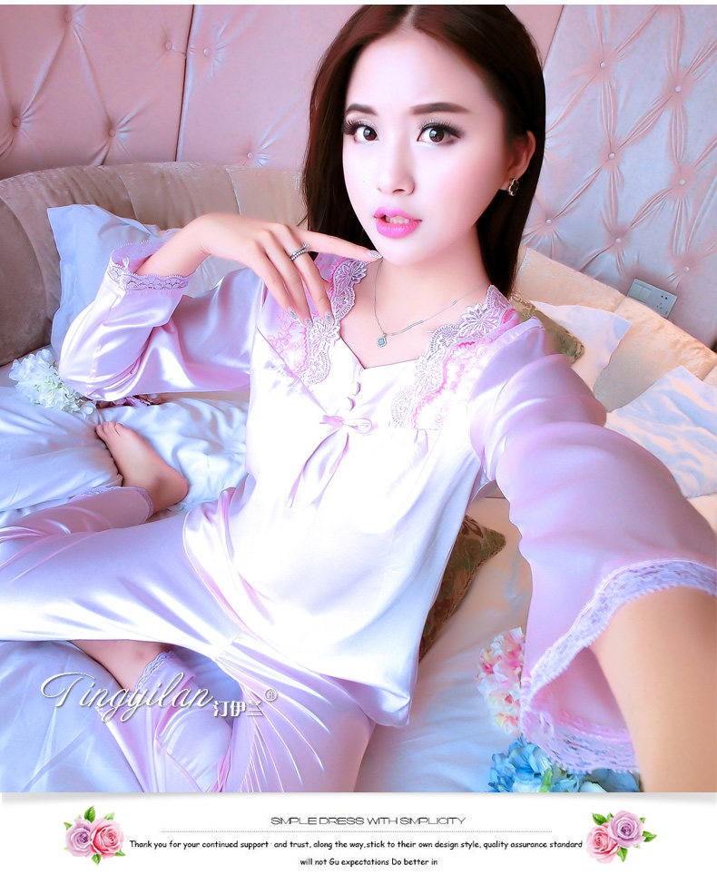 Pyjama pour femme en Polyester Polyester  à manches - Ref 2992716 Image 85
