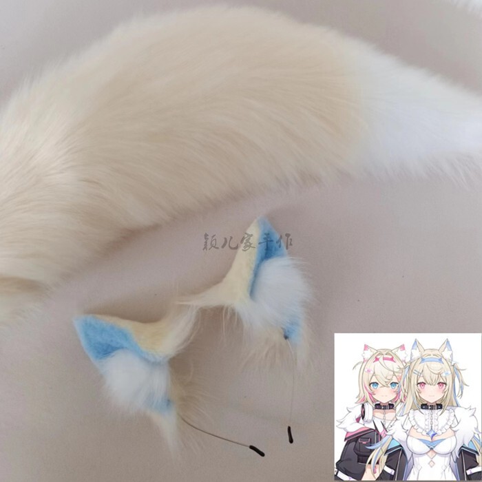 Animal Ears Hololive Fuwamoco Dog Twin Ears Tail En Virtual Youtuber Dog Ear Headwear Animal Ears Hololive Fuwamoco Dog Twin Ears Tail En Virtual Youtuber Dog Ear Headwear