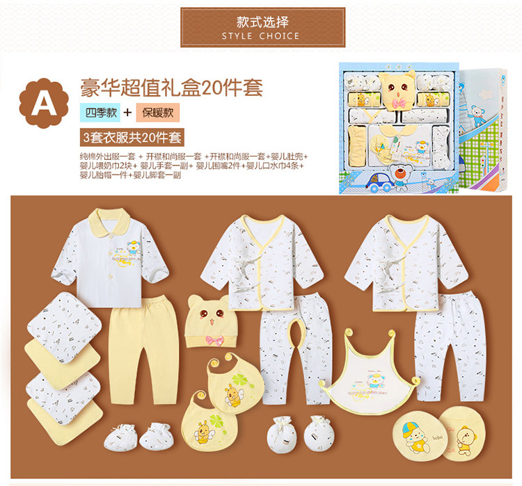 Coffret cadeau pour nouveau-né - Vêtements + Accessoires - Ref 1978489 Image 15