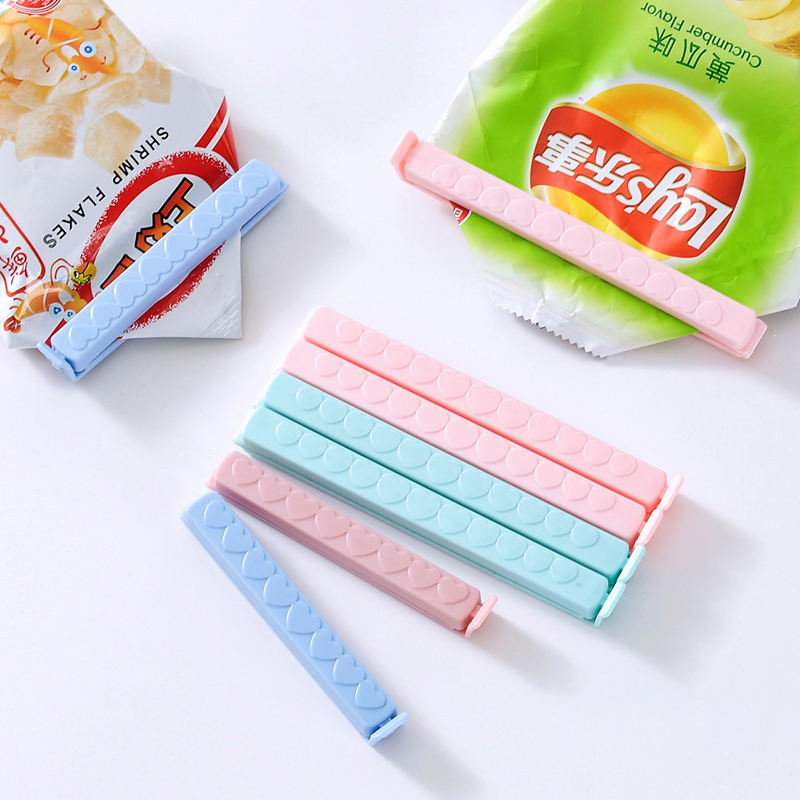 Plain sealing clip 5 pieces of food preservation sealing clip small plastic bag snack bag sealing clip sealer