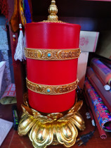 New red copper electric zhuan jing lun 3.31 million again Guanyin mantra verses gold