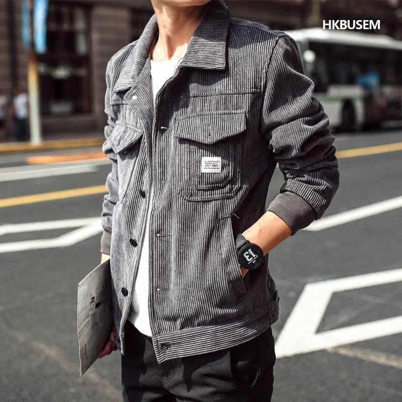 Blouson homme HKBUSEM manches longues en Coton - Ref 3118065 Image 1