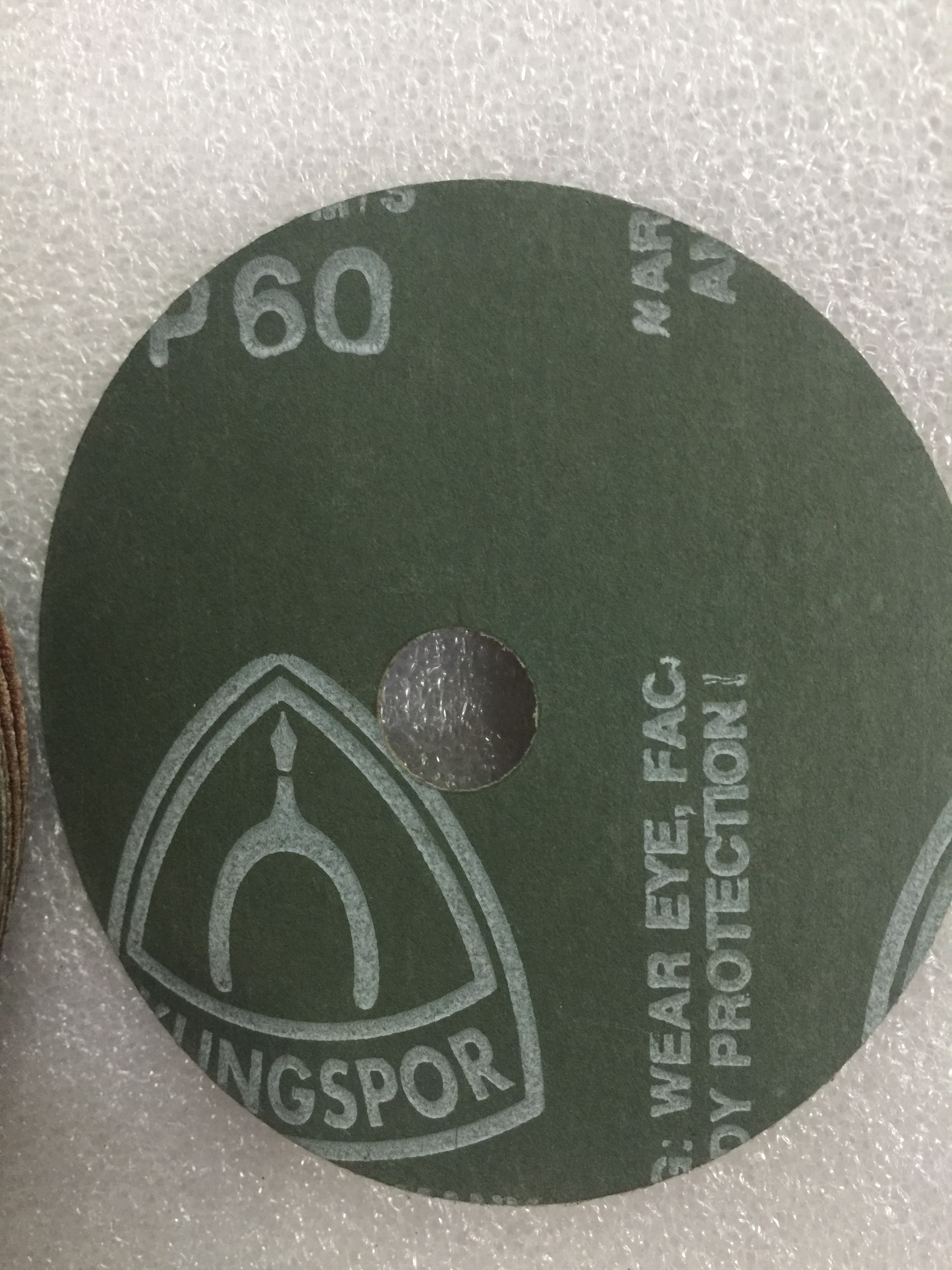 Original Dress German Gold Expo Steel Paper Mill Sheet 4 Inch 5 Inch 6 Inch 7 Inch Sand Paper Sheet Sand Disc Elastic Mill Sheet