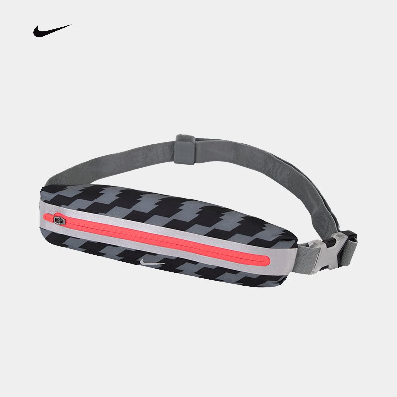 NIKE Nike running waist bag fitness women's tide ins sports men's invisible belt bag reflective night running small bag