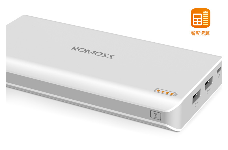 ROMOSS Luoma Shi Sense6 20000M mA phí kho báu dung lượng lớn thiết bị cầm tay di động của Apple Andrews Phổ điện thoại di động đích thực - Ngân hàng điện thoại di động cuc sac du phong