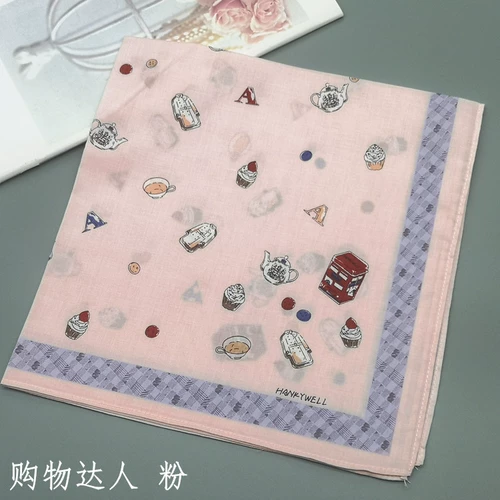 Мягкий носовой платок, 60 шт, подарок на день рождения, 45×45см