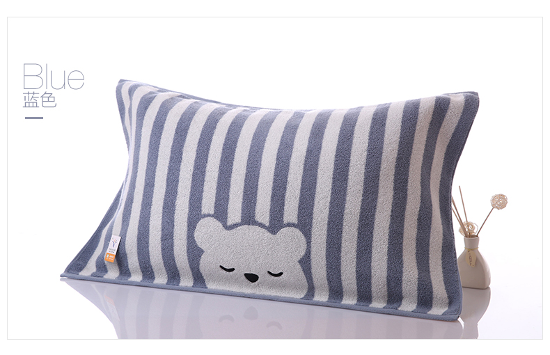 Vàng Số Cotton Chính hãng Chất liệu cao cấp mềm mại ngây thơ Tăng cường Cặp gối dễ thương S2131 - Khăn gối khăn choàng gối