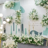 Белый мори маленький свежий цветок свадебная арт свадебная сцена сцены