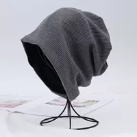 Шляпа с голым ворсом, серая, обычная версия, окружность головы [54-60 см]
