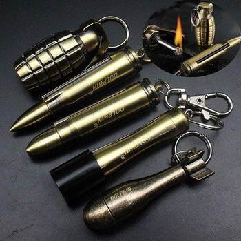 Kerosene Lighter, Permanent and Durable for a Lifetime of Use, Stainless Steel Keychain, Windproof and Waterproof, Gift for Boyfriend