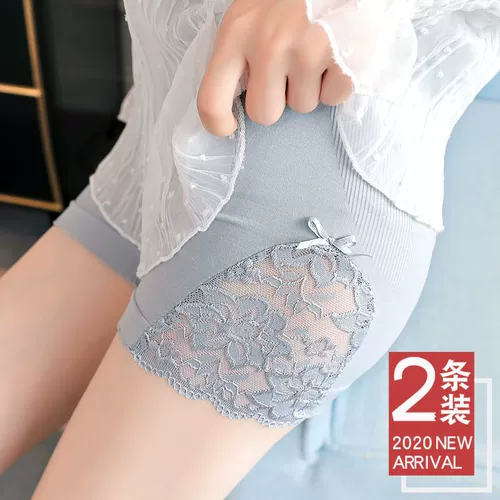 Безопасные штаны, защитное белье, тонкий утягивающий пояс на талию, кружевные шорты, леггинсы, высокая талия