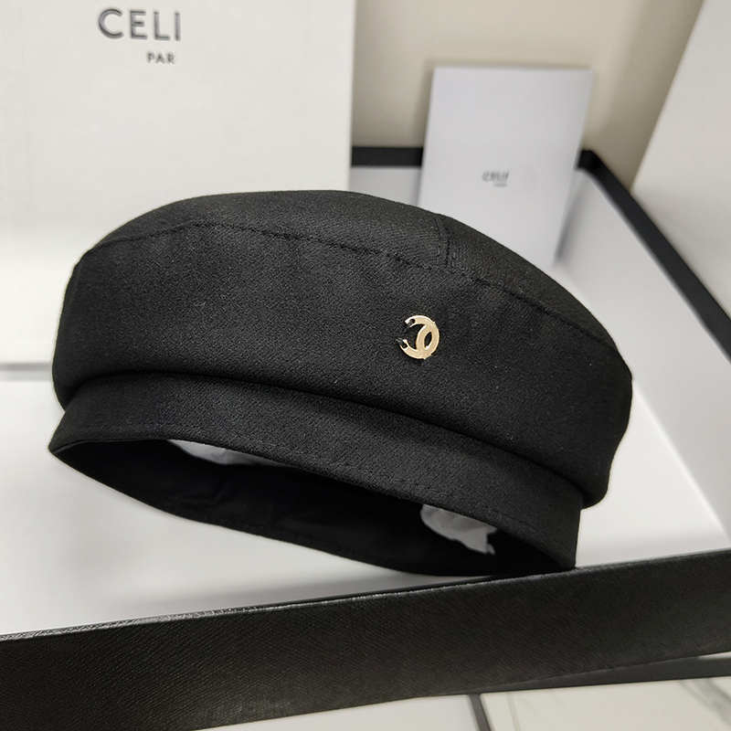 Elegant lady temperament bud Hat Women's painter hat autumn and winter new street shooting concave Hat Beret trend