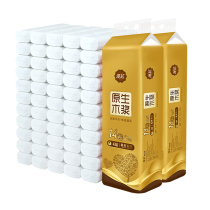 70 rolls of sanitary roll paper real good loading 10kg of paper coreless roll paper towel toilet paper factory direct A5