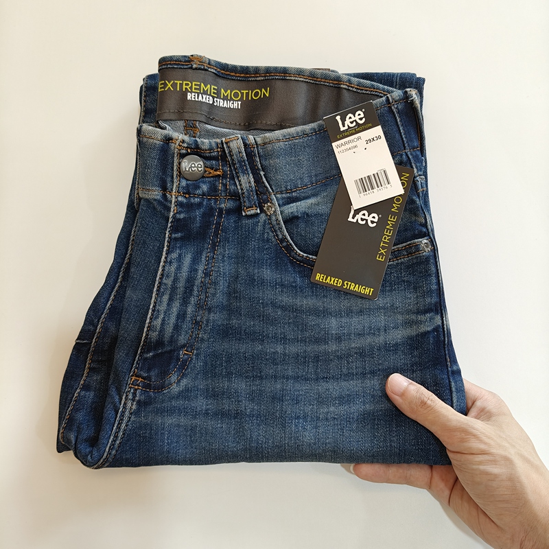 Domestic In-Stock Lee Men's Light Blue Washed Regular Loose Straight-Leg Jeans, Suitable for All Seasons (Spring, Summer, Autumn, Winter) Domestic In-Stock Lee Men's Light Blue Washed Regular Loose Straight-Leg Jeans, Suitable for All Seasons (Spring, Summer, Autumn, Winter)