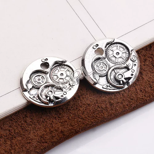 Ретро механический аксессуар с шестернями ручной работы, металлические аксессуары, в стиле панк