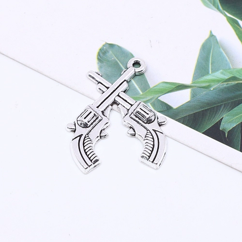 Ретро механический аксессуар с аксессуарами ручной работы, ручка, пистолет, ожерелье и серьги, подвеска, в стиле панк, «сделай сам»