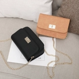 Сумка на одно плечо, сумка через плечо, замок, маленькая небольшая сумка, в корейском стиле