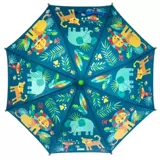 [Пятно] Стивен Джозефский детский безопасный зонтик с длинным зонтиком может изменить цветные зонтики