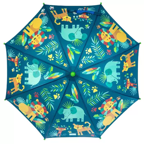 [Пятно] Стивен Джозефский детский безопасный зонтик с длинным зонтиком может изменить цветные зонтики