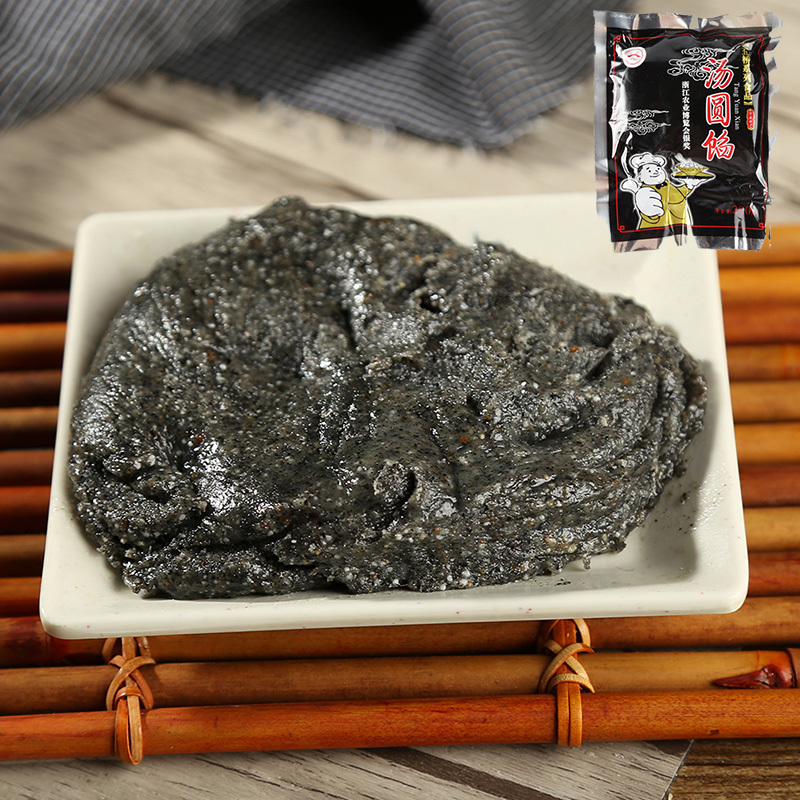 200g*5 packs of Ningbo specialty Wuqiao soup dough stuffing package dumpling stuffing Lantern Festival black Yang crisp lard black sesame stuffing