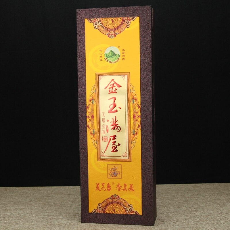 Beauty True Fragrance Gold Jade Full House Smoke-free Gold Aroma Bamboo Sign Incense Pure Sandalwood Scents of Buddha Gonincense Incense Domestic Incense to purify the air