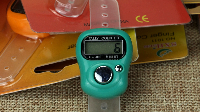 Ám ảnh đức phật truy cập loại nhẫn ngón tay tụng kinh tiết kiệm năng lượng và bảo vệ môi trường màu sắc ngẫu nhiên (mười có một miễn phí) - Nhẫn