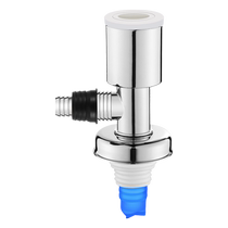 Laundry machine Lower water pipe Three-head pass drain pipe floor drain connector three-way butt connector water segregator 3143