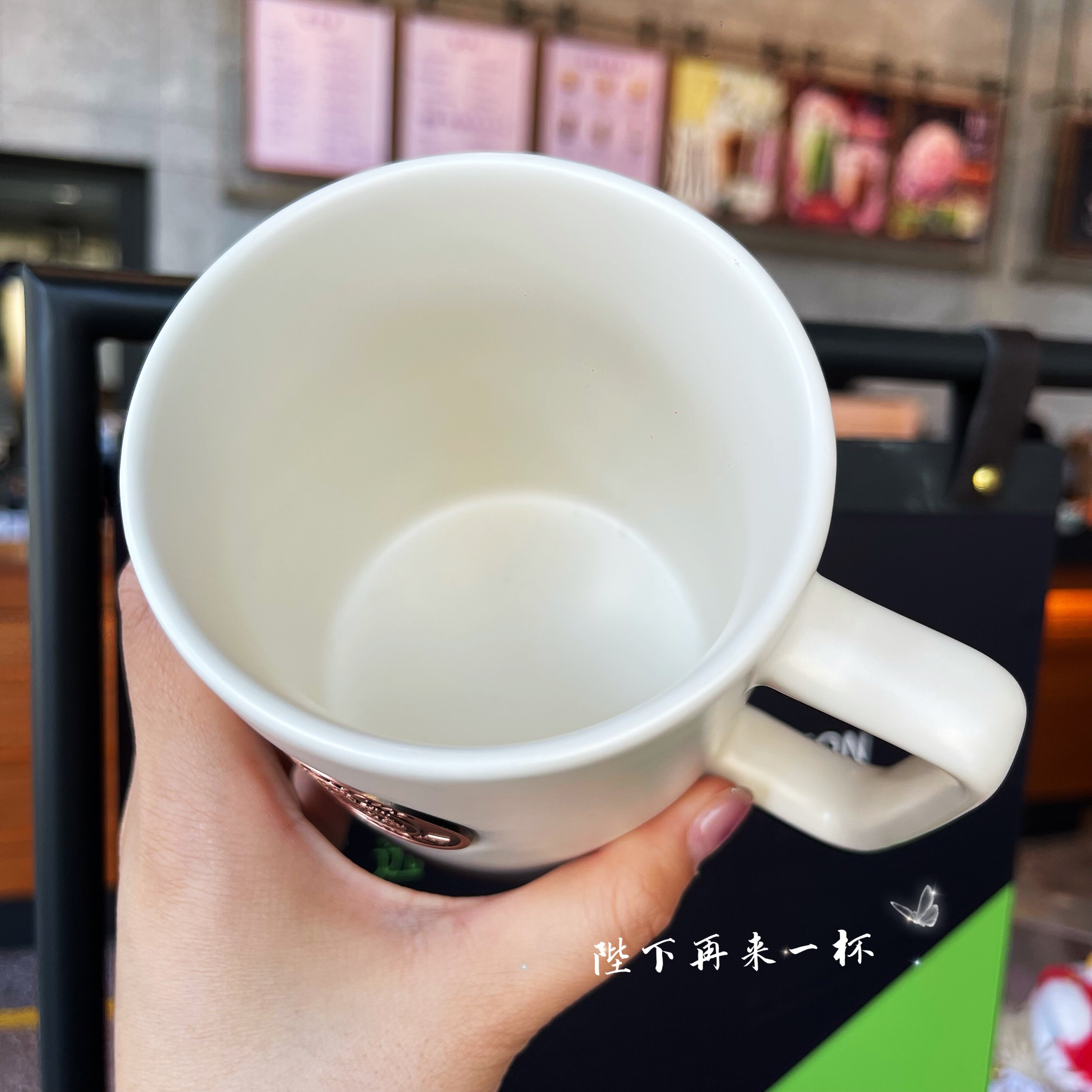 Тайвань starbucks чашка 2022 ретро меди бренд градиент порошок зеленый синий белое молоко Чай кружка пейте много воды Кубок 473 мл 