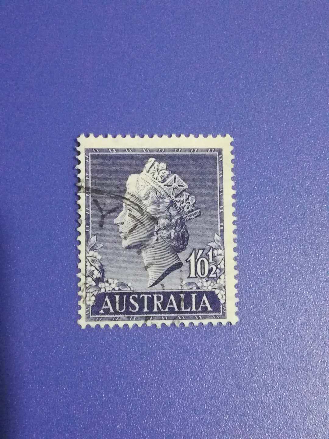 Australia stamps 1955 Queen Elizabeth II's Sindher 1 full full RMB18