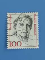 German stamp 1988-1989 famous female actor Yoshizawa letter sold 1 piece of 18 yuan
